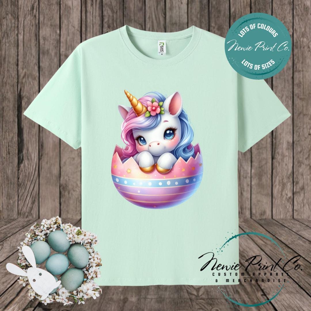 Unicorn Egg - Easter T-shirt Adult