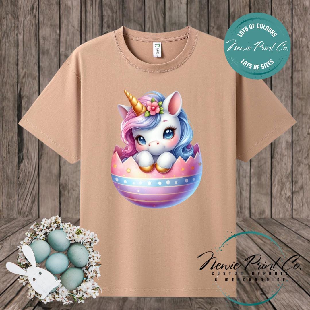 Unicorn Egg - Easter T-shirt Adult