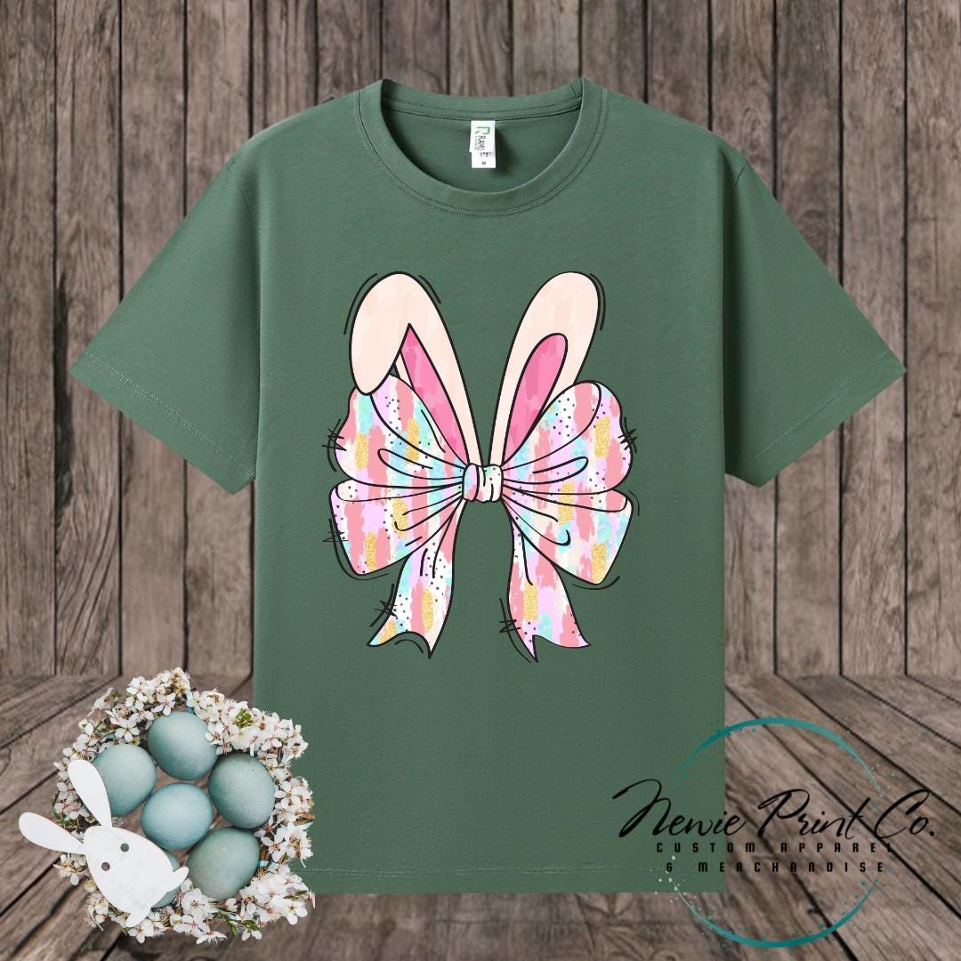 Bow - Easter T-shirt Adult