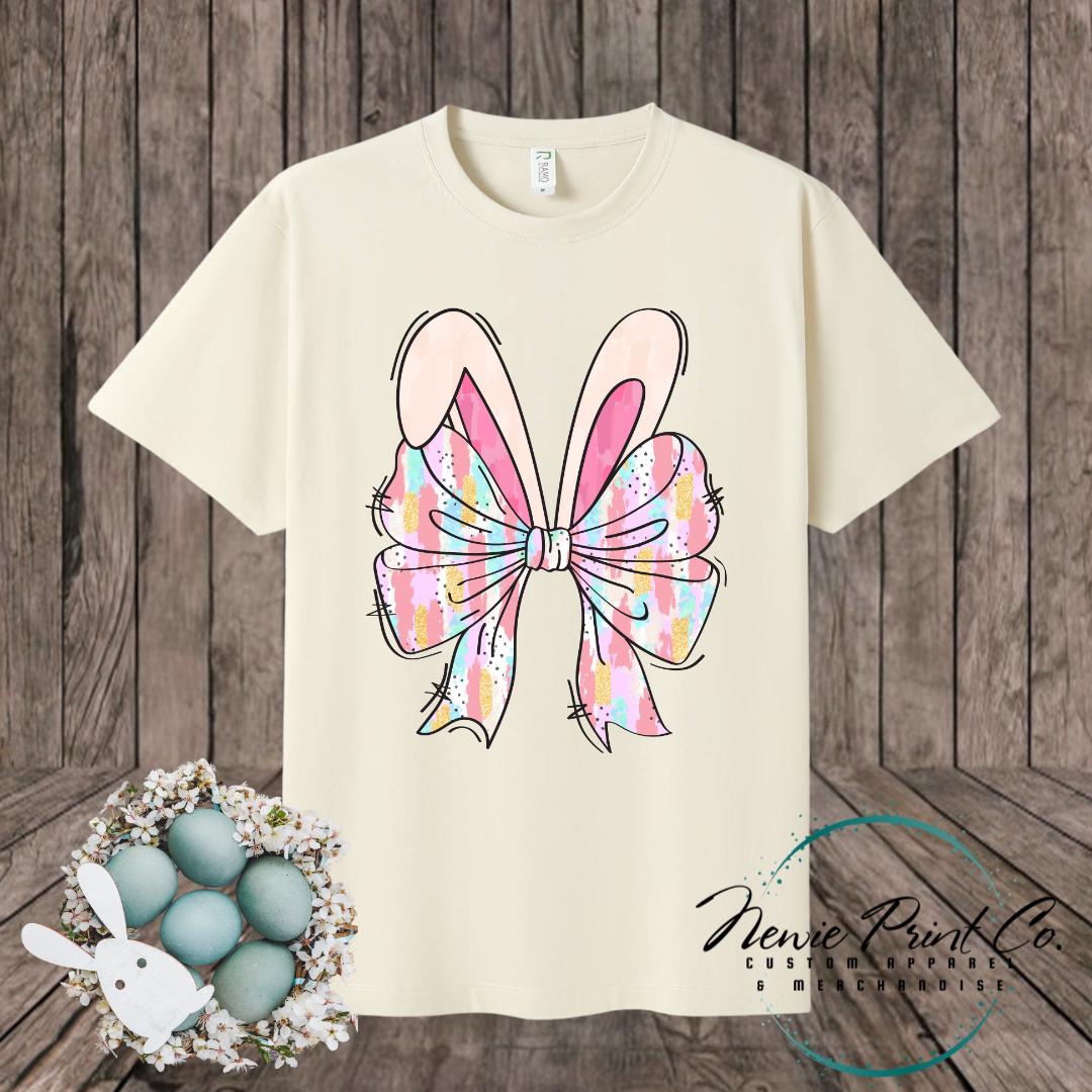 Bow - Easter T-shirt Adult