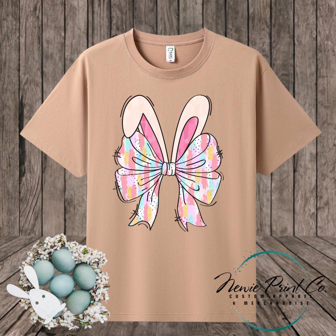 Bow - Easter T-shirt Adult