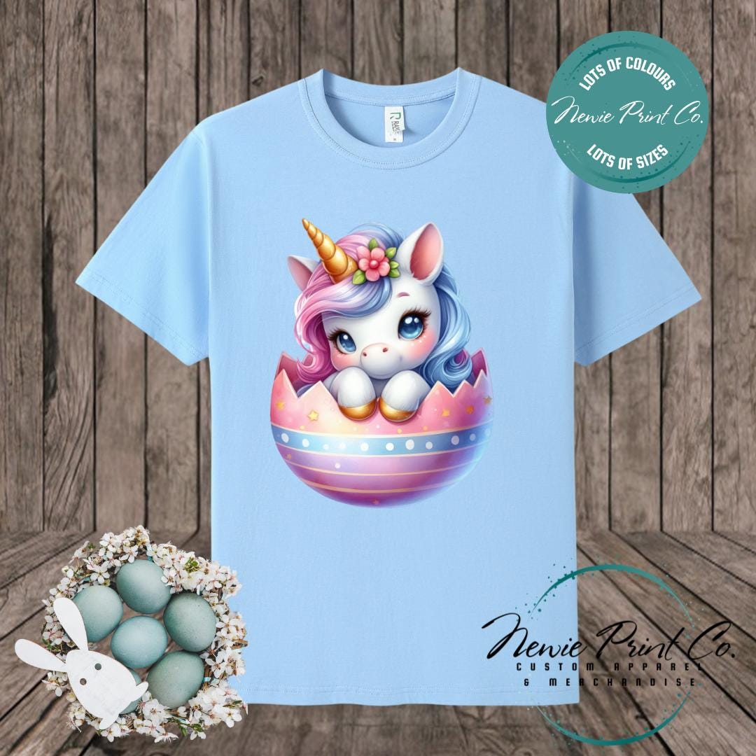 Unicorn Egg - Easter T-shirt Adult