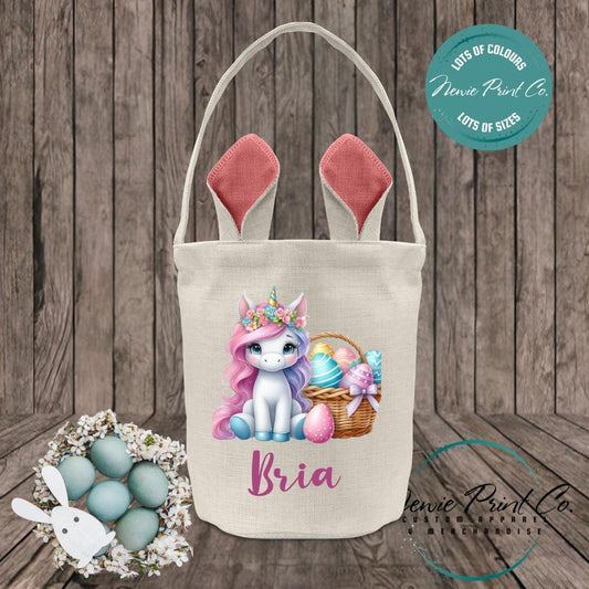 Unicorn - Easter Bunny Ear Tote