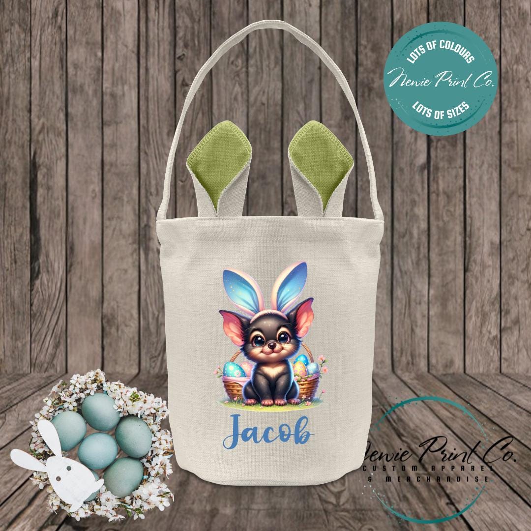 Tassie Devil - Easter Bunny Ear Tote