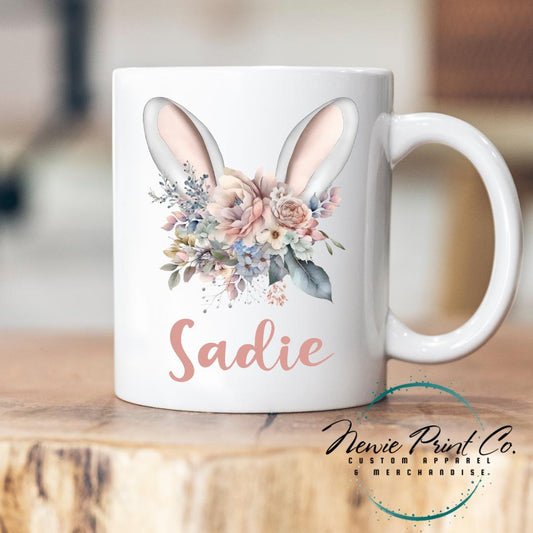 Flower Ears Easter Mug