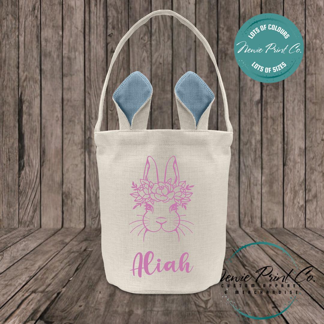 Flower Crown - Easter Bunny Ear Tote