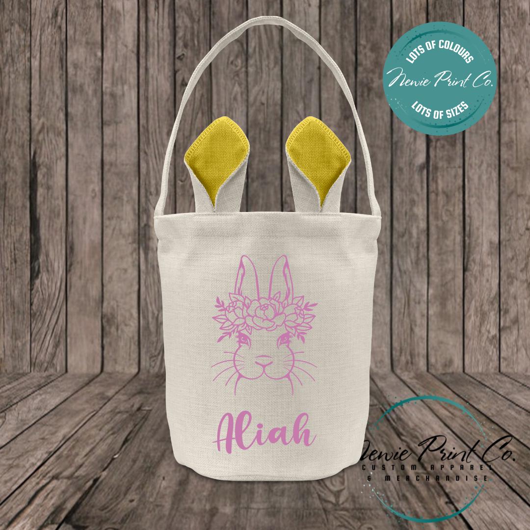 Flower Crown - Easter Bunny Ear Tote