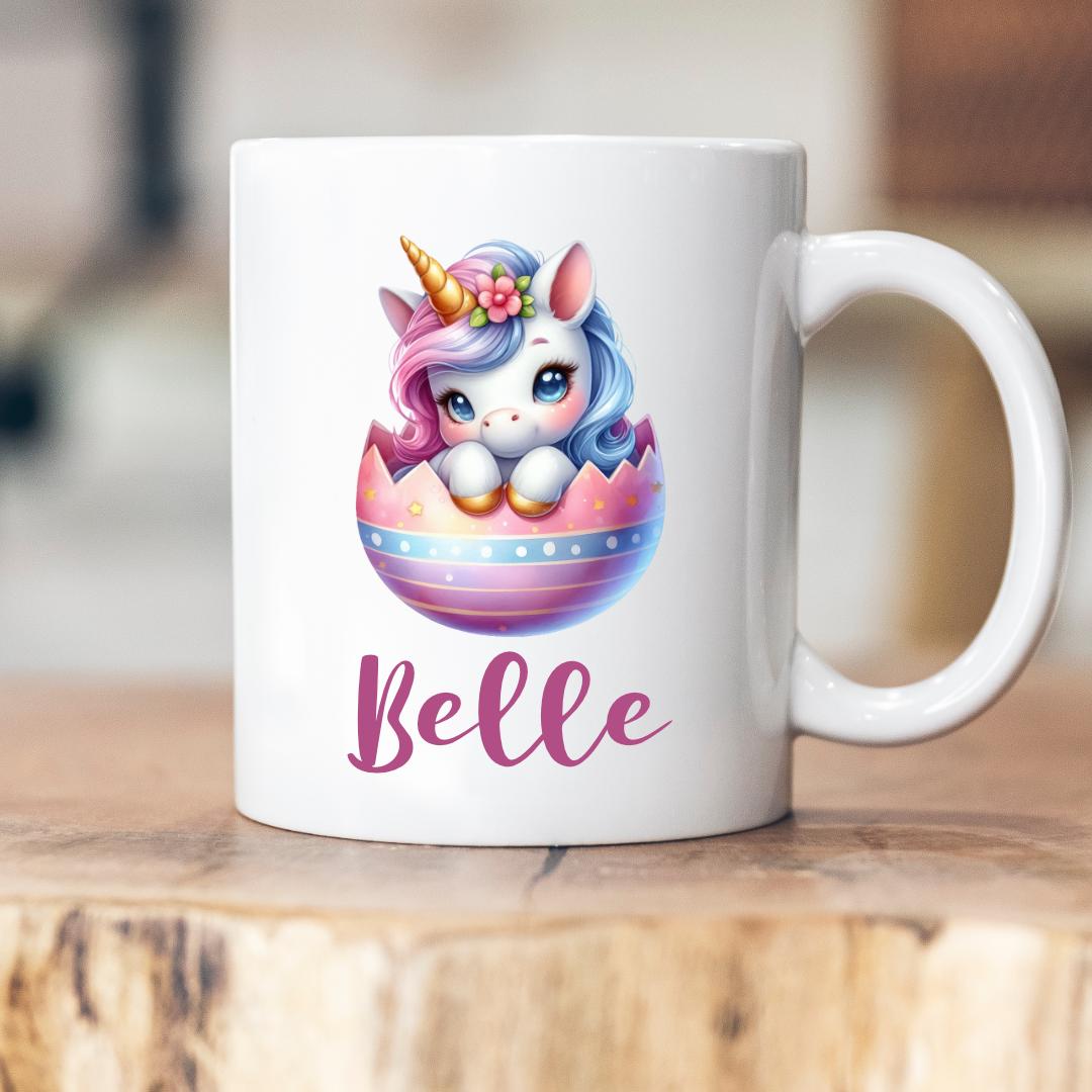 Unicorn Egg Easter Mug