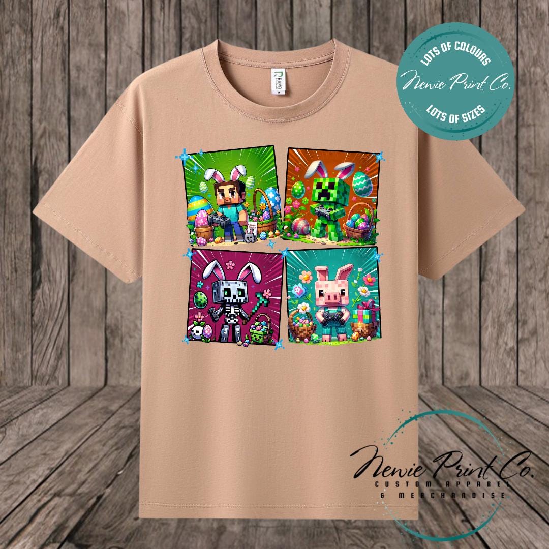 Crafter Squares - Easter T-shirt Kids