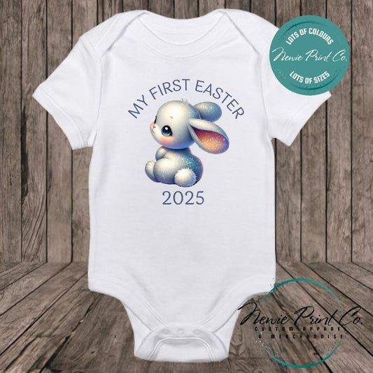 My First Easter Blue Bunny - Onesie