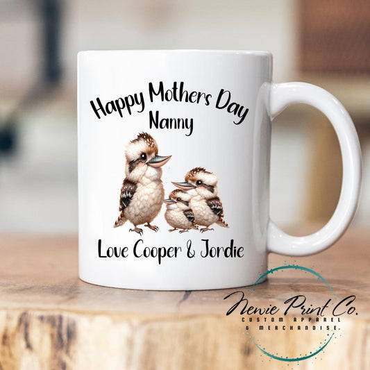 Kookaburra Australian Custom Mug
