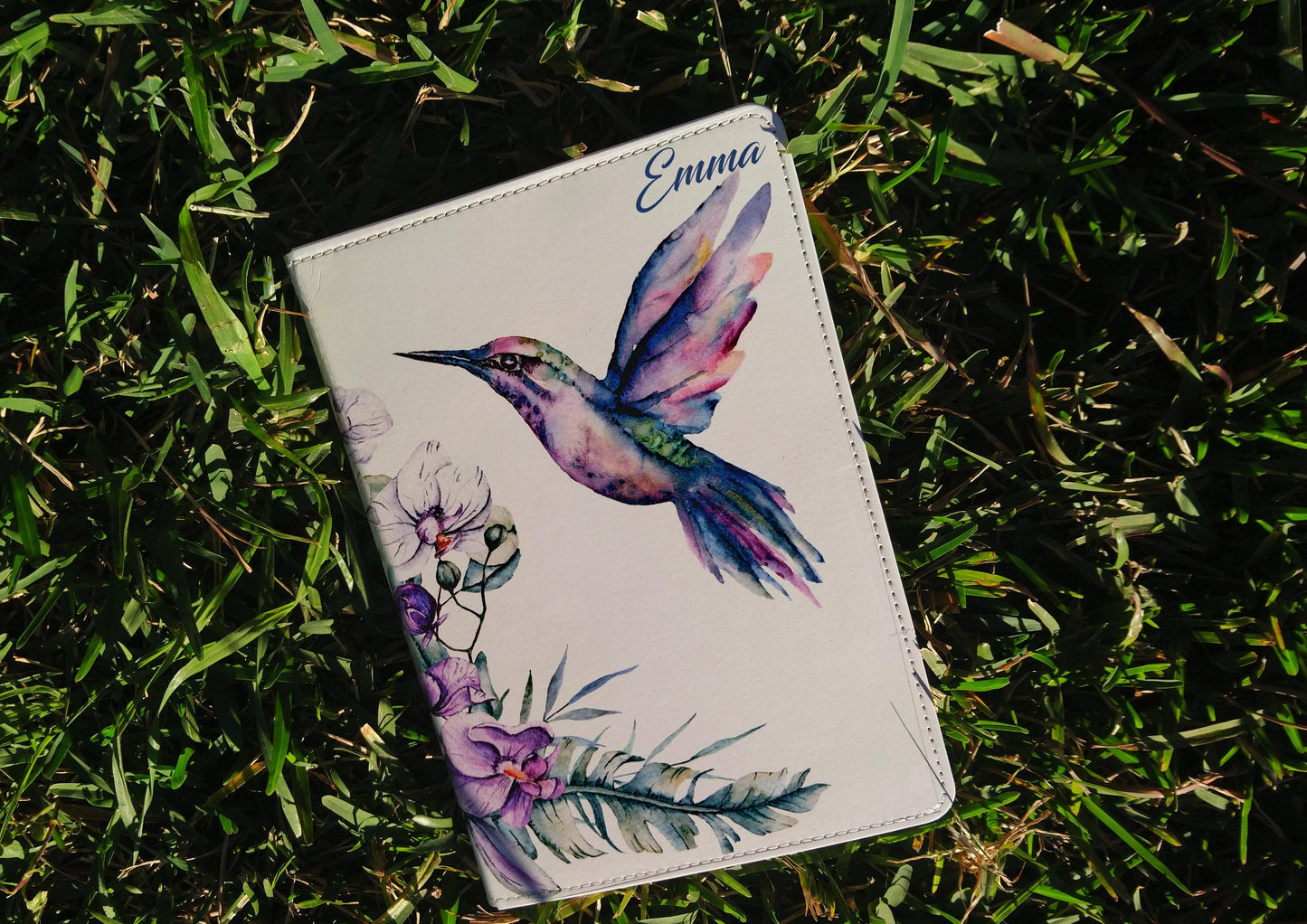 Floral Monogram - Custom Printed Teacher Notebook