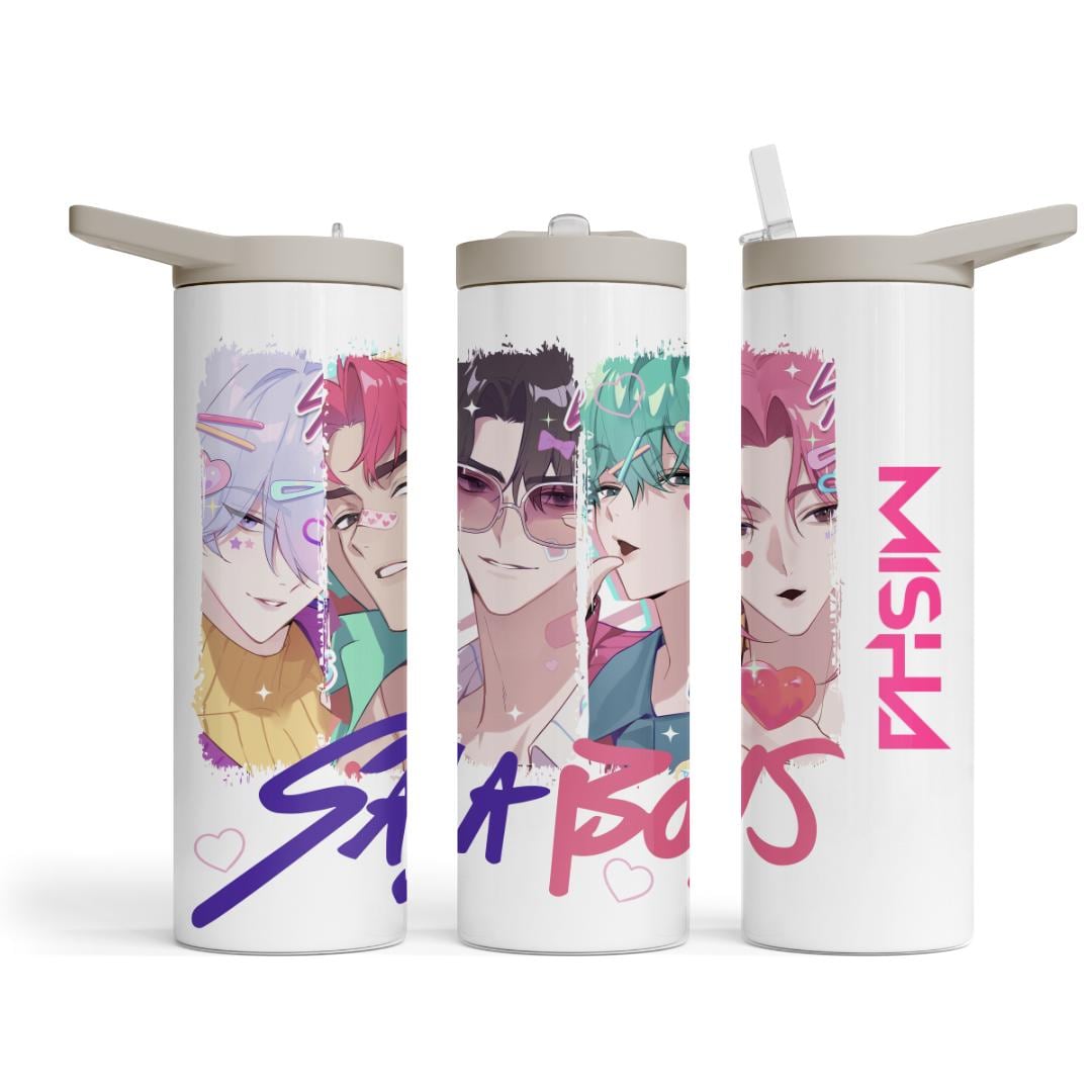 Pop Boys 2 - Insulated Personalised Drink Bottles - Printed
