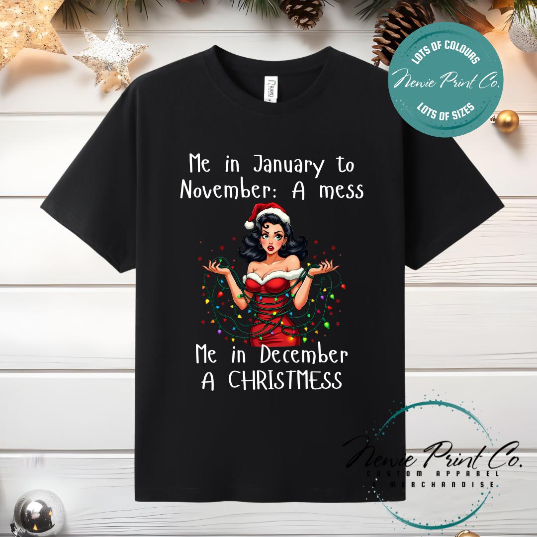 ChristMESS - Christmas T-shirt
