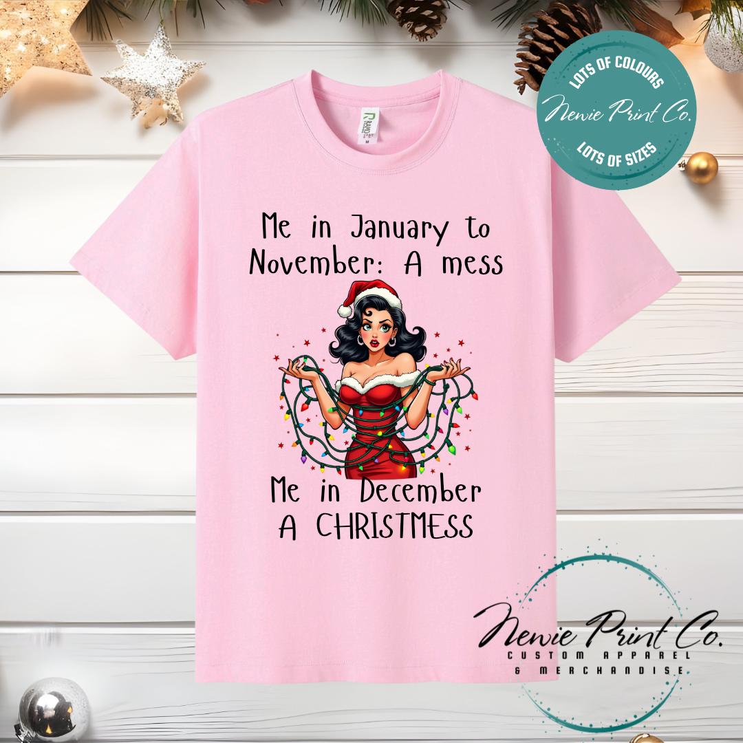 ChristMESS - Christmas T-shirt