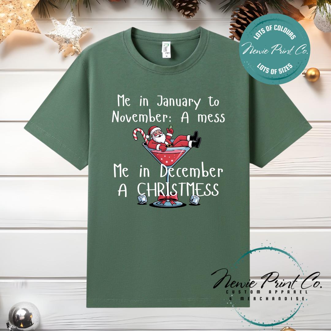 ChristMESS Santa - Christmas T-shirt
