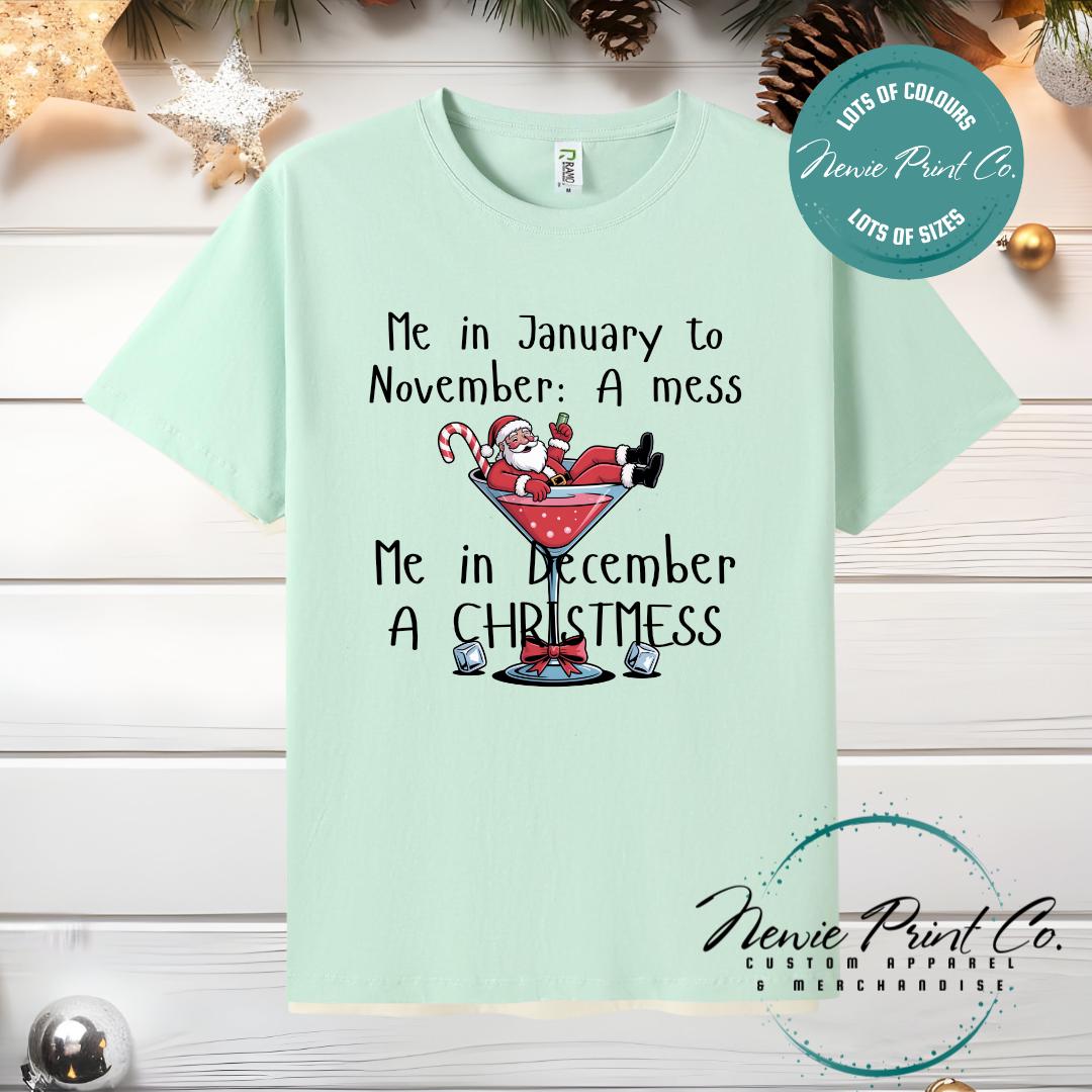 ChristMESS Santa - Christmas T-shirt