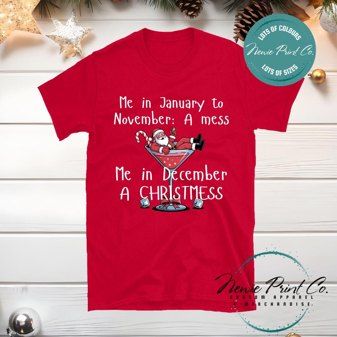 ChristMESS Santa - Christmas T-shirt