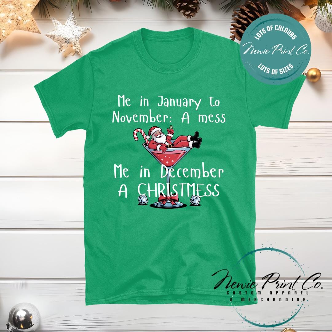 ChristMESS Santa - Christmas T-shirt