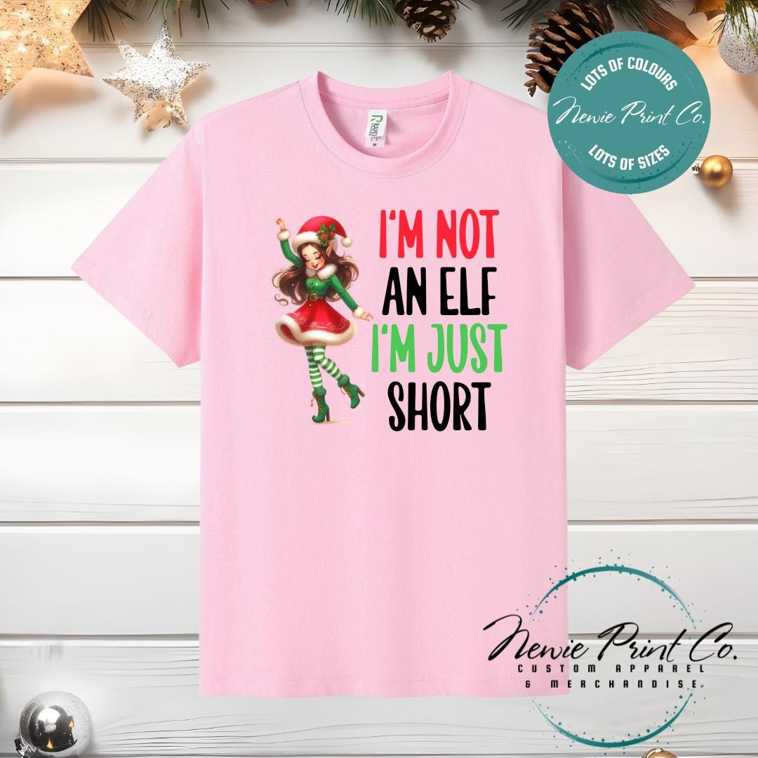 I'm not an Elf Dancing - Christmas T-shirt