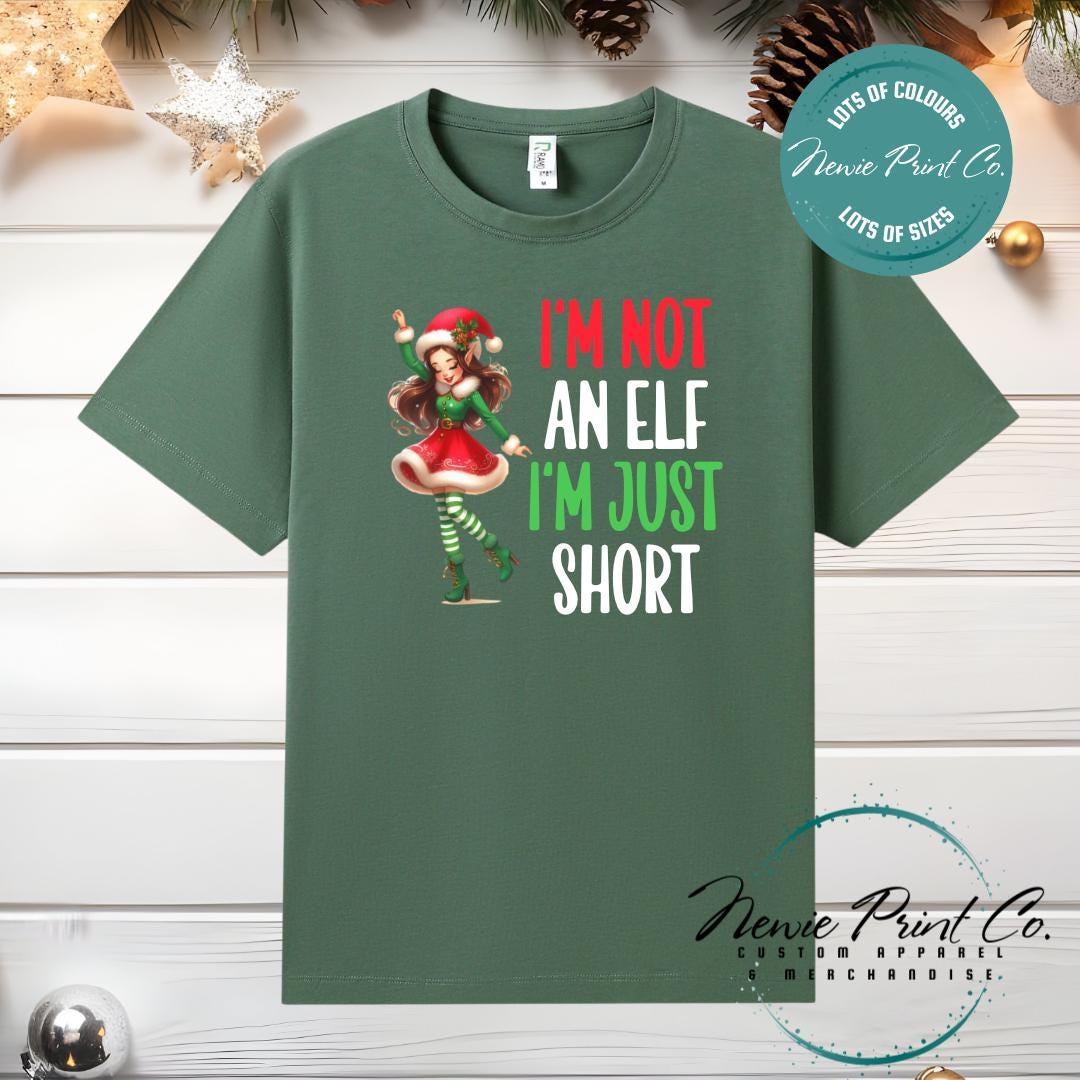 I'm not an Elf Dancing - Christmas T-shirt