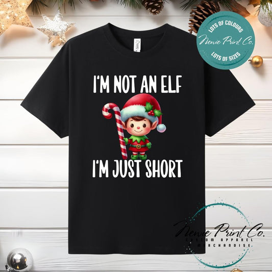 I'm not an Elf Boy - Christmas T-shirt