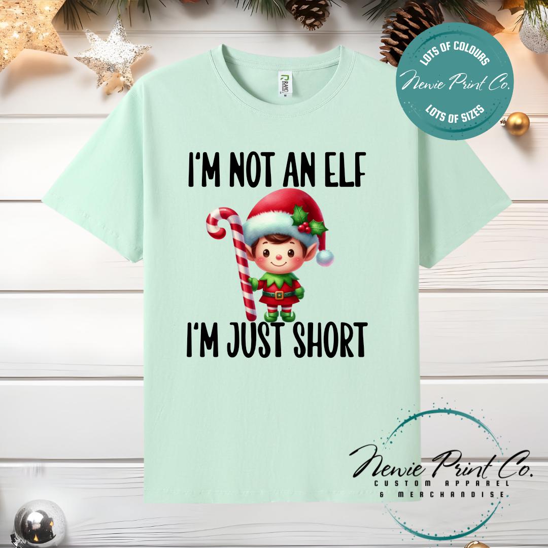I'm not an Elf Boy - Christmas T-shirt