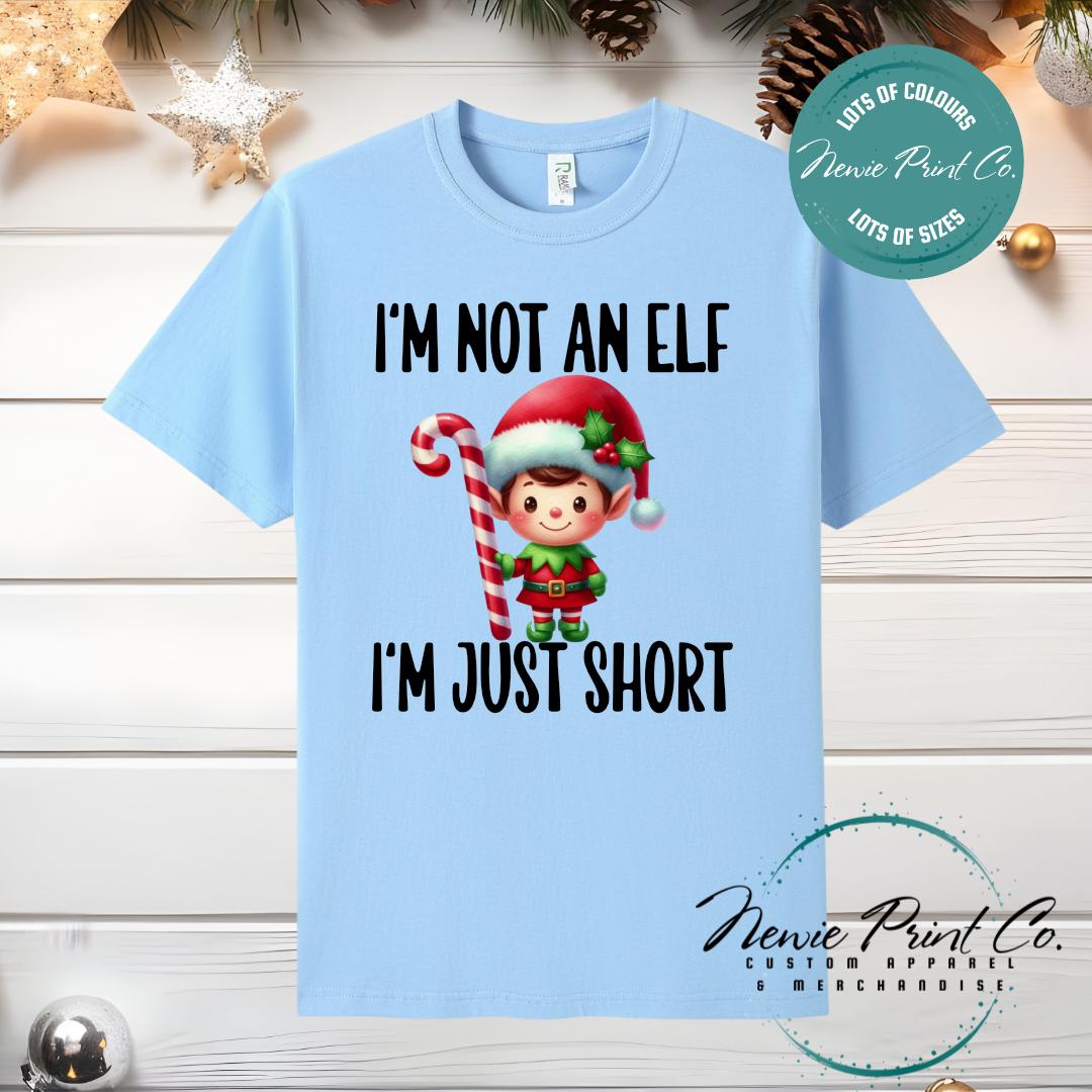 I'm not an Elf Boy - Christmas T-shirt