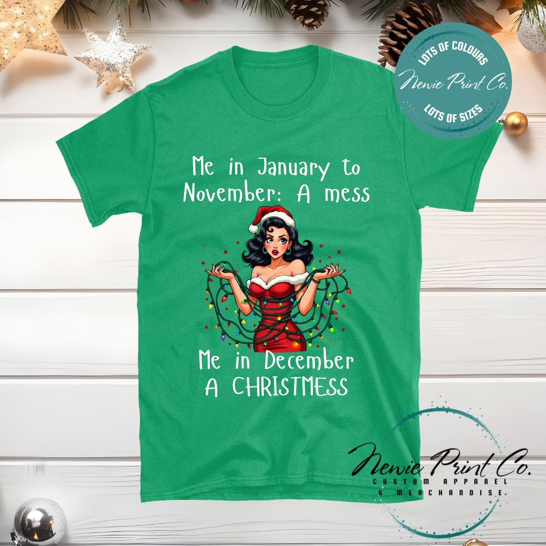 ChristMESS - Christmas T-shirt