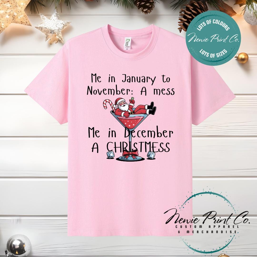 ChristMESS Santa - Christmas T-shirt