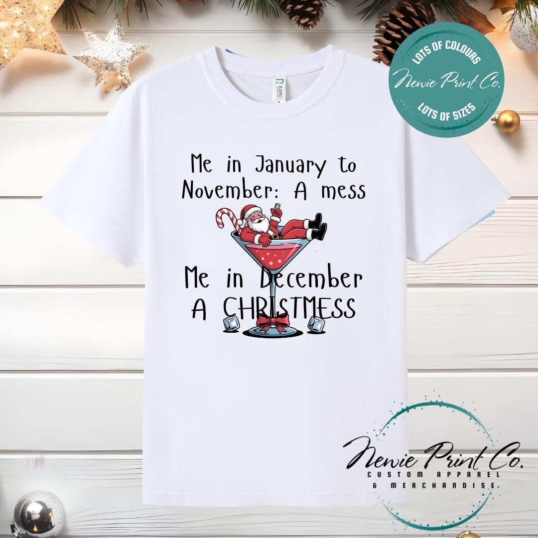 ChristMESS Santa - Christmas T-shirt