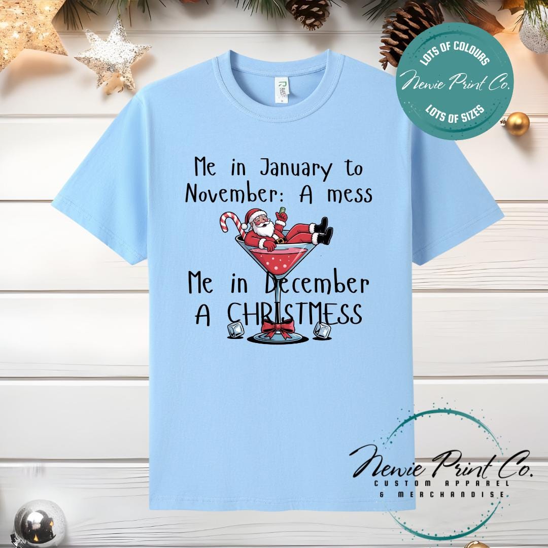 ChristMESS Santa - Christmas T-shirt