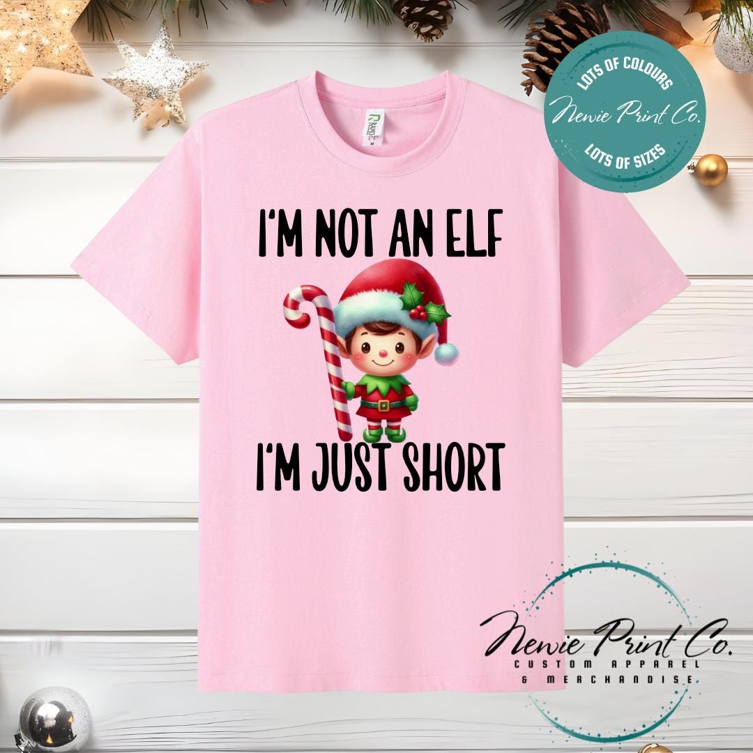I'm not an Elf Boy - Christmas T-shirt