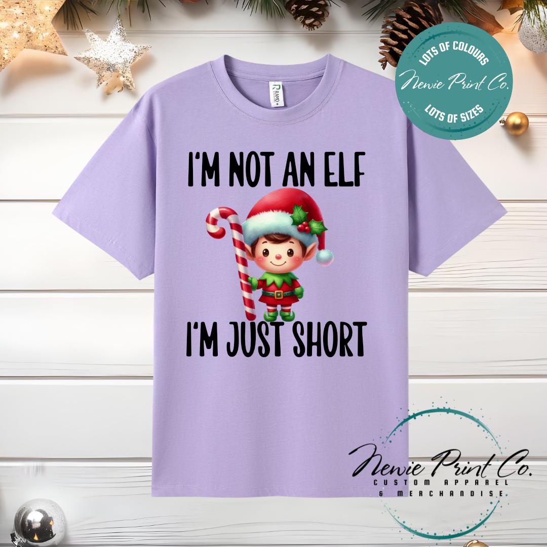 I'm not an Elf Boy - Christmas T-shirt