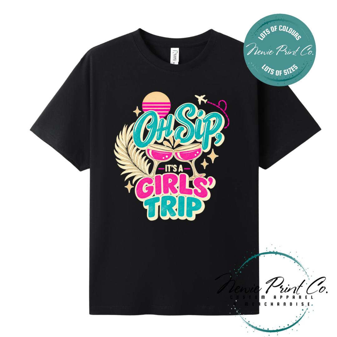 Girls Trip Shirt, Retro, Girls Trip Gifts, Girls Weekend, Girls Vacation Shirt, Girls Summer Trip Shirts, Beach Vacay Tee