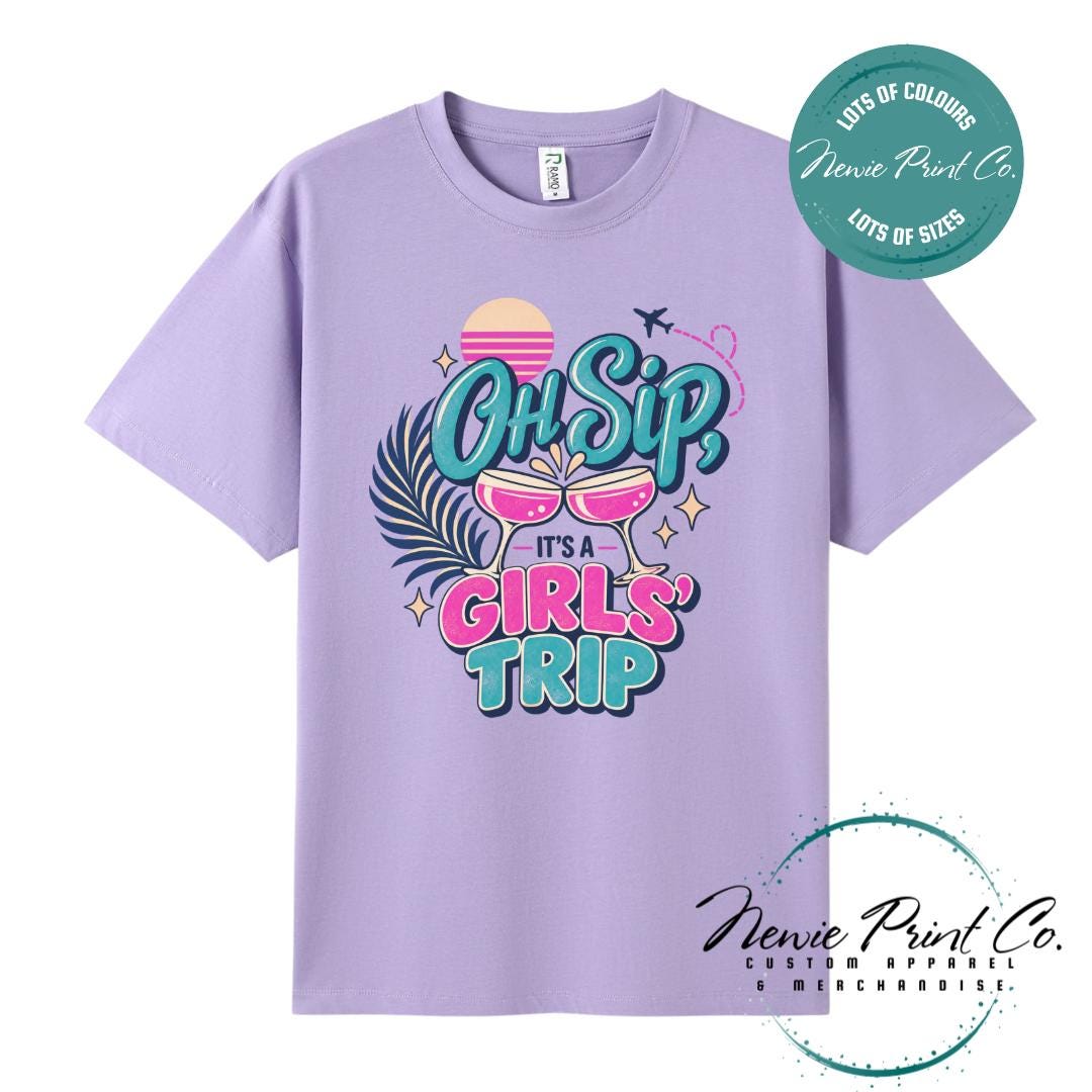 Girls Trip Shirt, Retro, Girls Trip Gifts, Girls Weekend, Girls Vacation Shirt, Girls Summer Trip Shirts, Beach Vacay Tee
