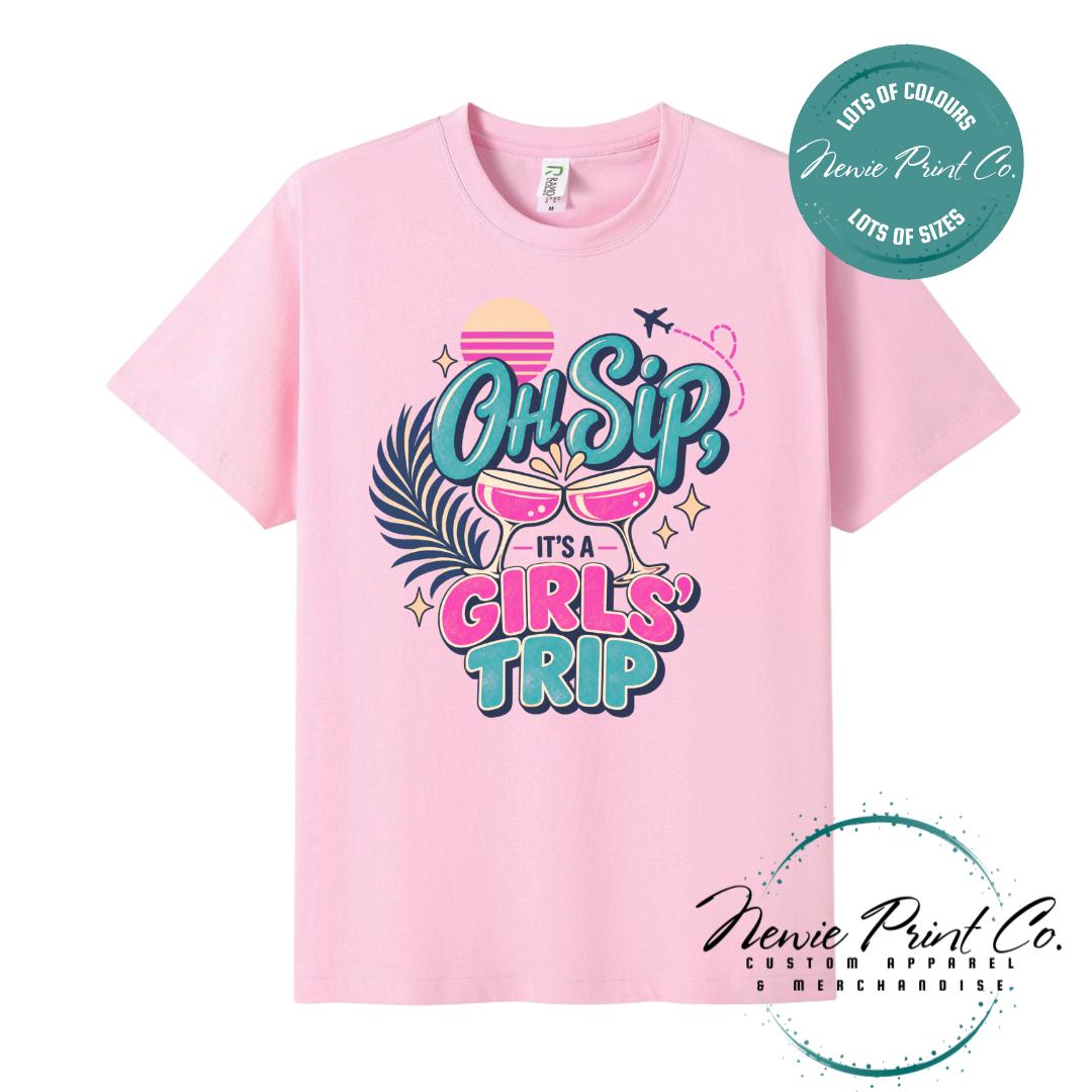 Girls Trip Shirt, Retro, Girls Trip Gifts, Girls Weekend, Girls Vacation Shirt, Girls Summer Trip Shirts, Beach Vacay Tee
