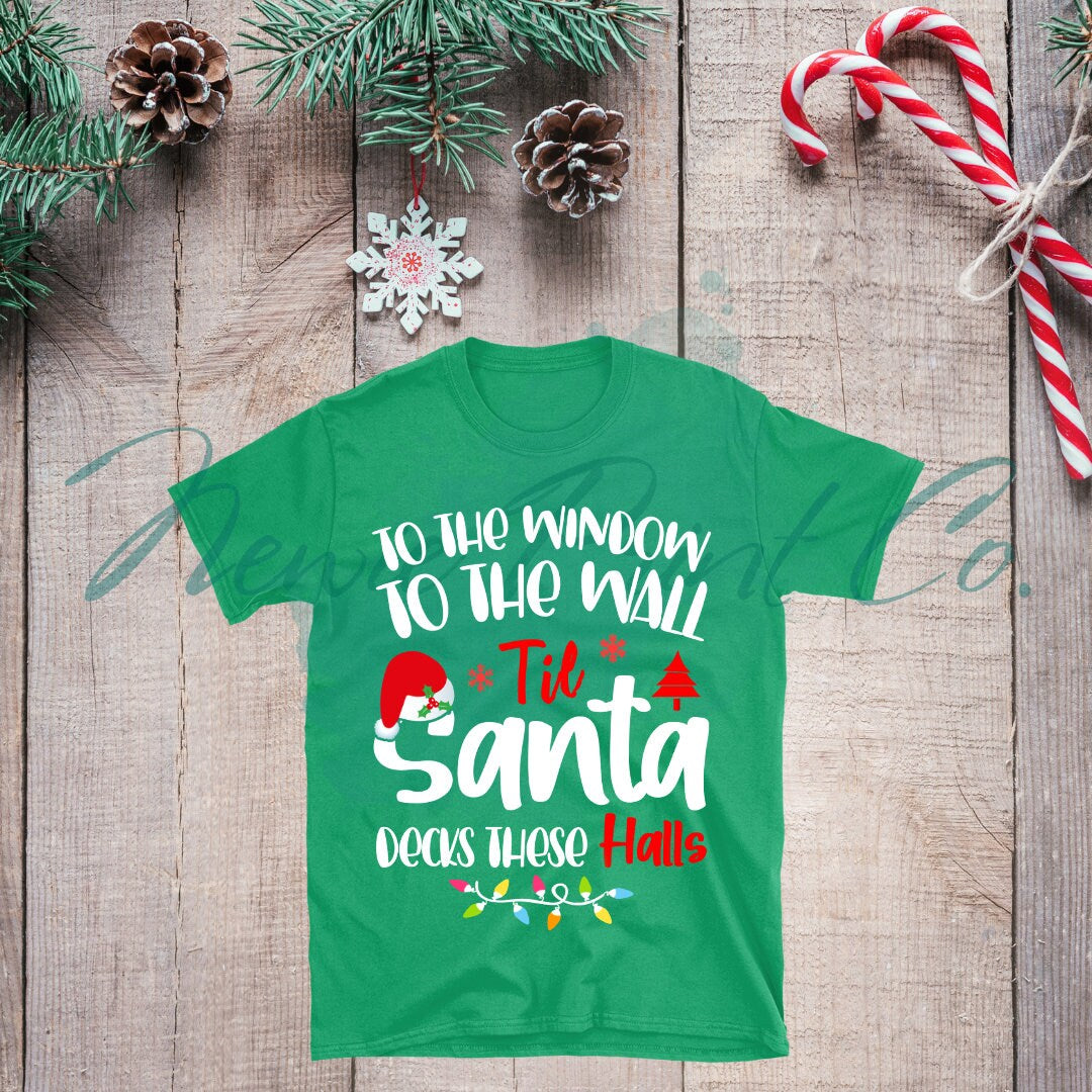 To the Window - Christmas T-shirt