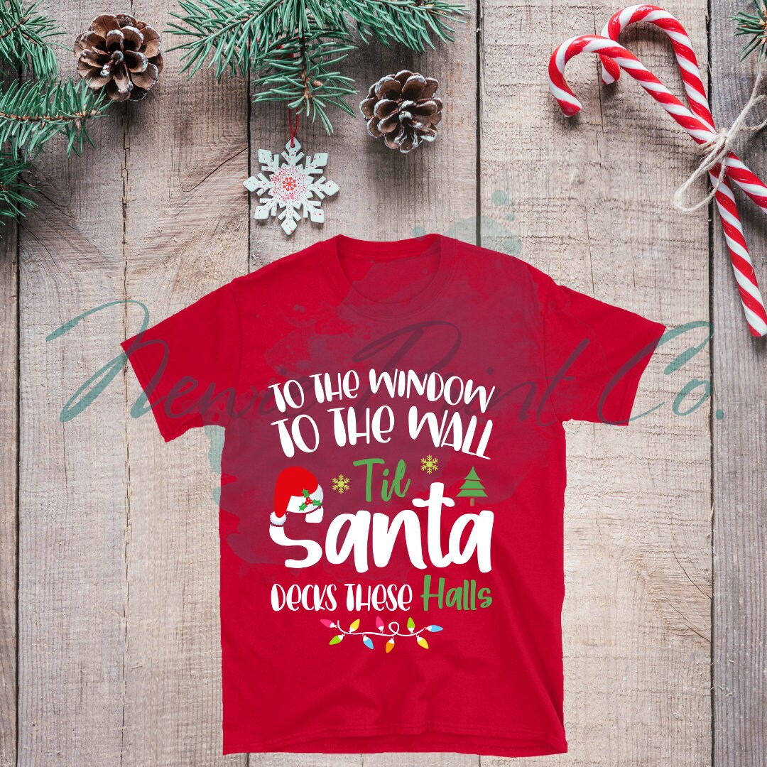 To the Window - Christmas T-shirt